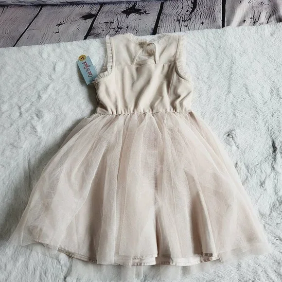 Cat & Jack, Girls' Floral Dress, 3KIDJ-V - Picture 3 of 5